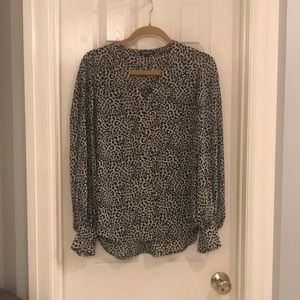 Express Cheetah Print Blouse